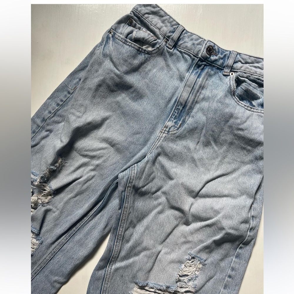 Angeles High Rise Baggy Jeans HJ103